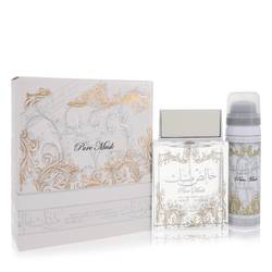 Lattafa Pure Khalis Musk Eau De Parfum Spray Plus 1.7 Deodorant By Lattafa